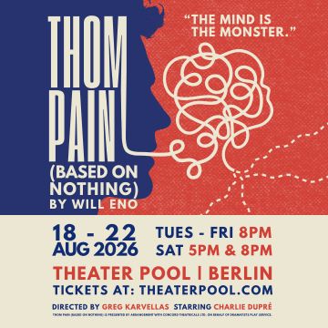 Tickets für Thom Pain (based on nothing) am 22.08.2026 - Karten kaufen